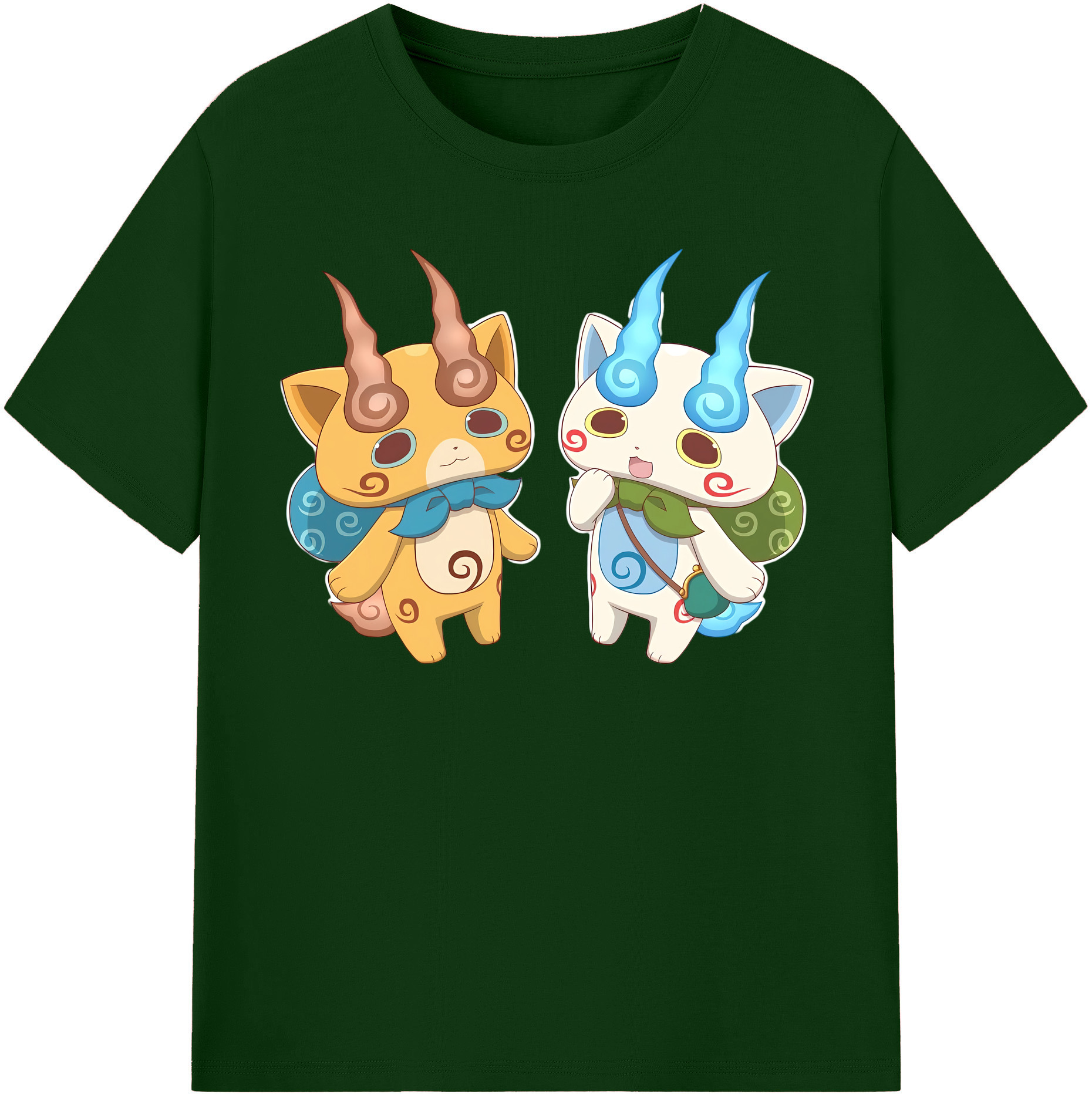 （画像用） 妖怪ウォッチ Yo-kai Watch 綿100％半袖Tシャツ（フロントプリント）